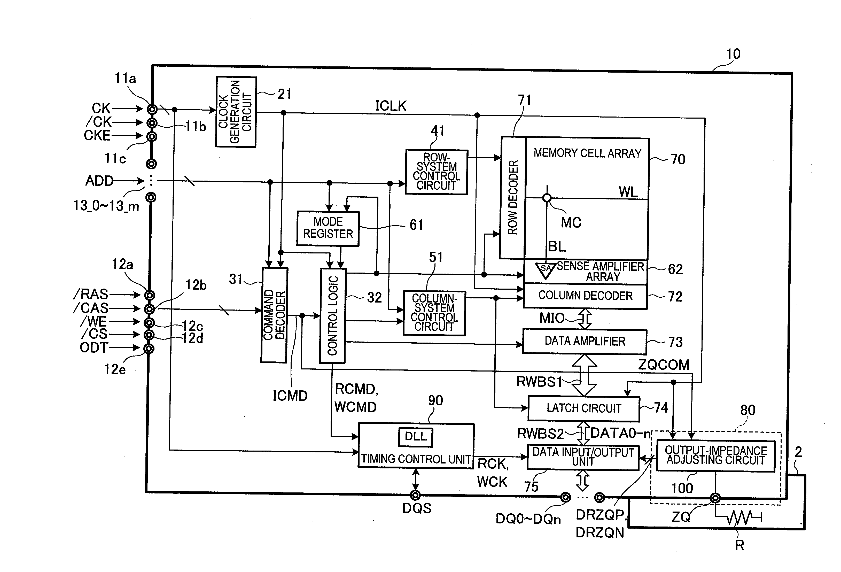 Semiconductor device and circuit board having the semiconductor device mounted thereon