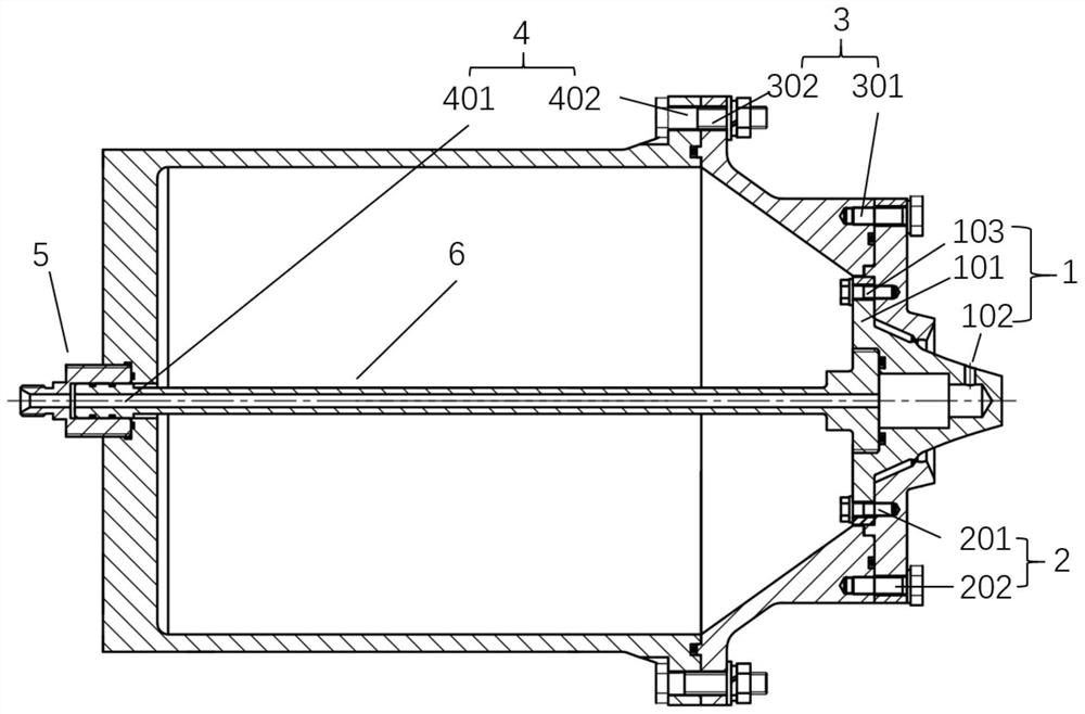 Plug nozzle engine with secondary flow injection structure