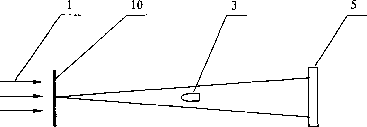 Neutron diffraction enhanced imaging device