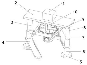 Tree stump removing device