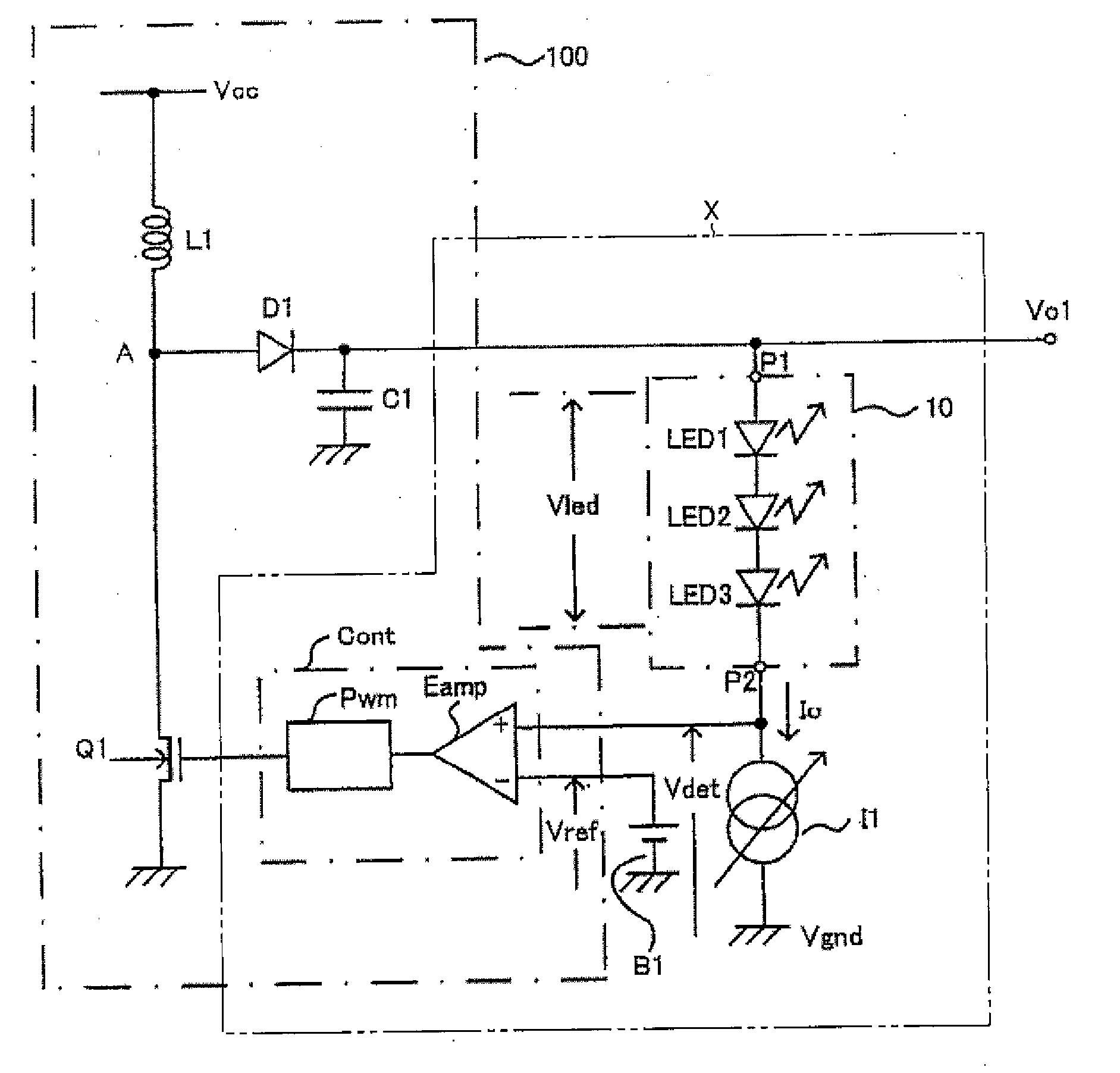 Load Driving Device, and Lighting Apparatus and Liquid Crystal Display Device Using the Same