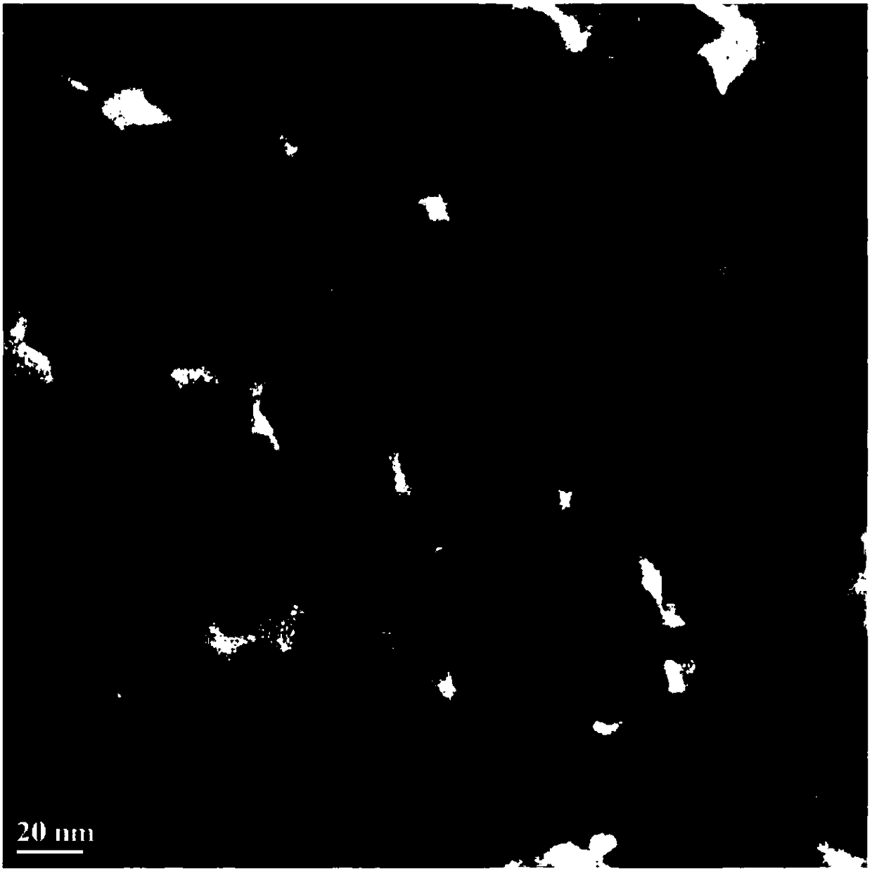 Preparation method of graphene/molybdenum disulfide/cadmium sulfide composite sensing material