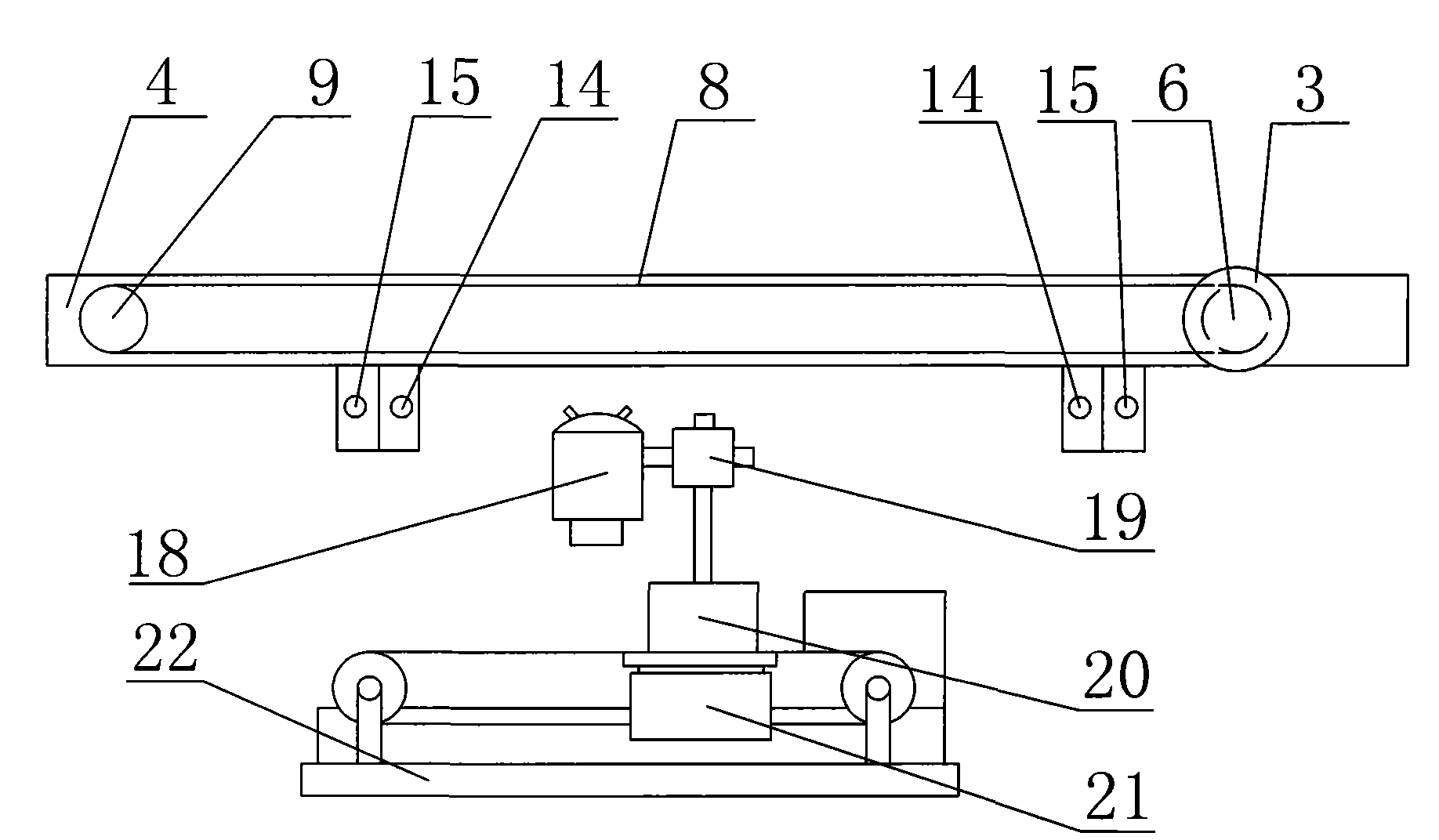 Selective spraying machine