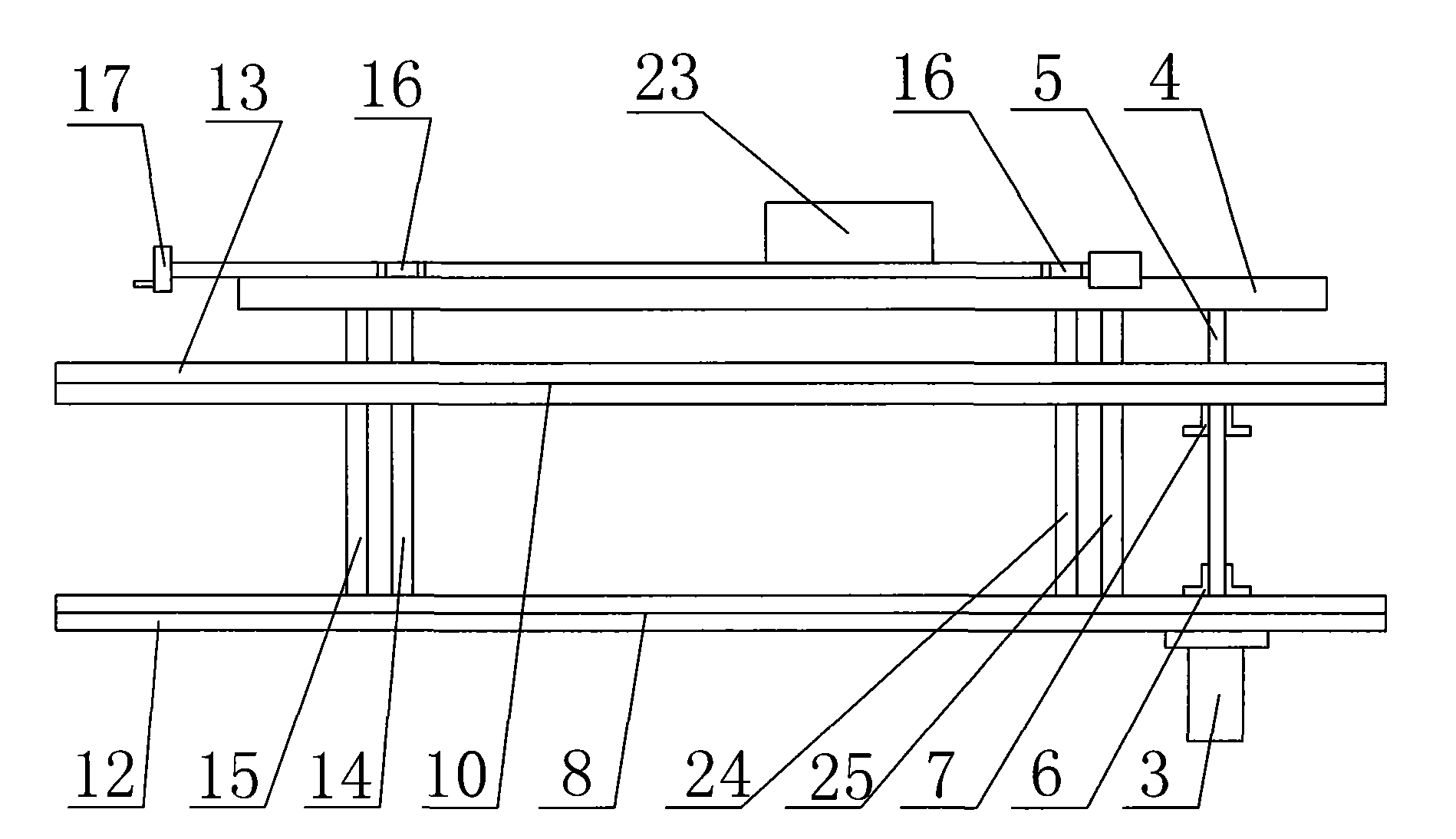 Selective spraying machine