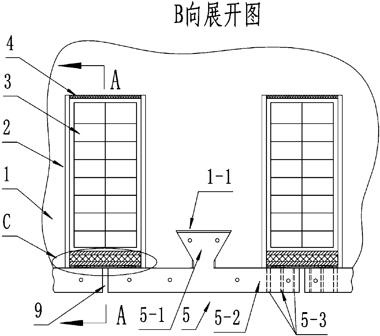 High-voltage motor convenient to adjust magnetic path characteristic of motor