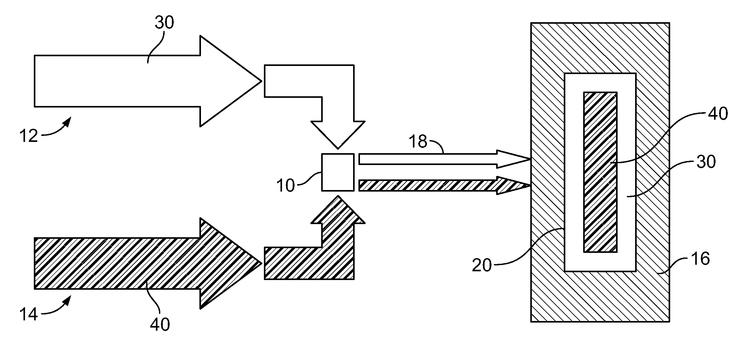 Gas-assisted co-injection molded chair