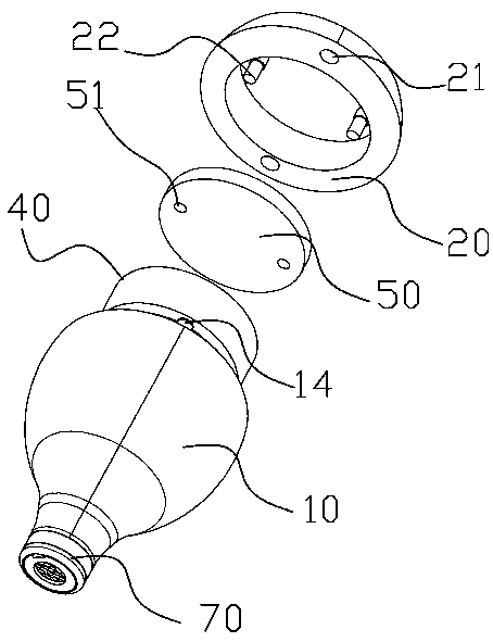 Flexible wireless earphones