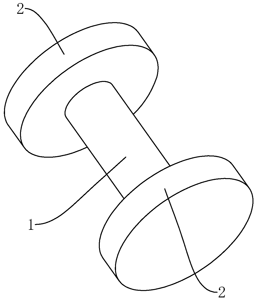 Chain plate pin shaft and machining process thereof