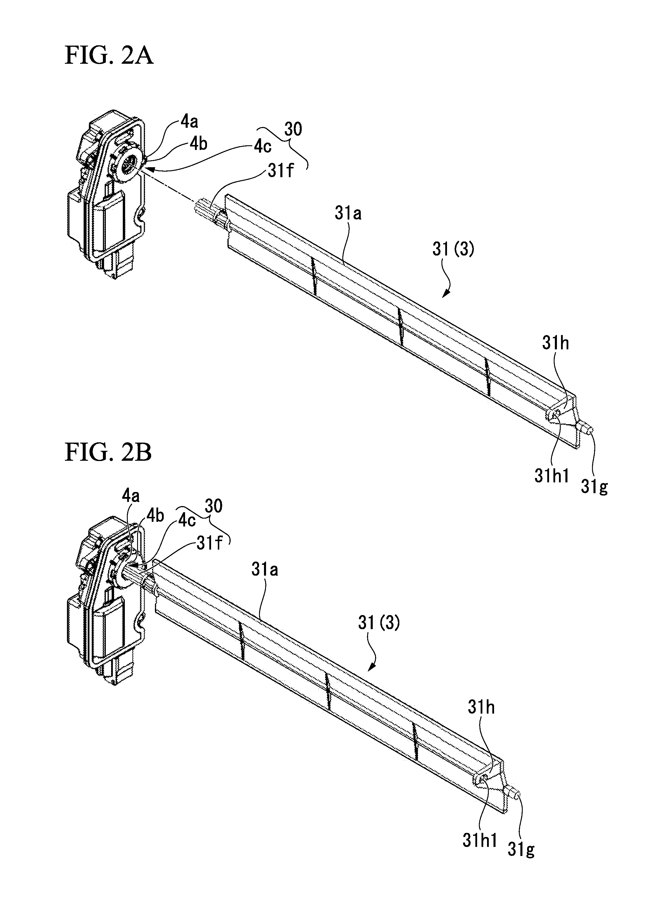 Vehicle grill shutter, vehicle flap member, and actuator