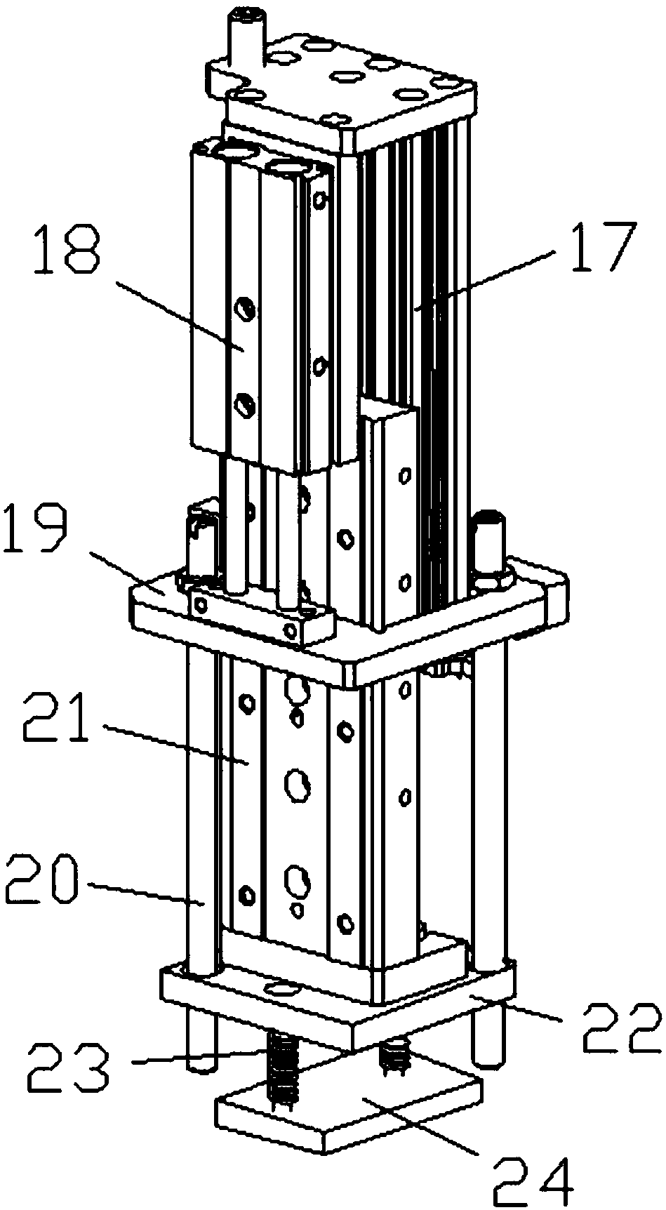 Tea briquetting and boxing machine