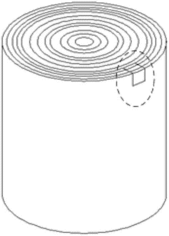 Anisotropic material heat conductivity measurement method and apparatus based on hotwire method