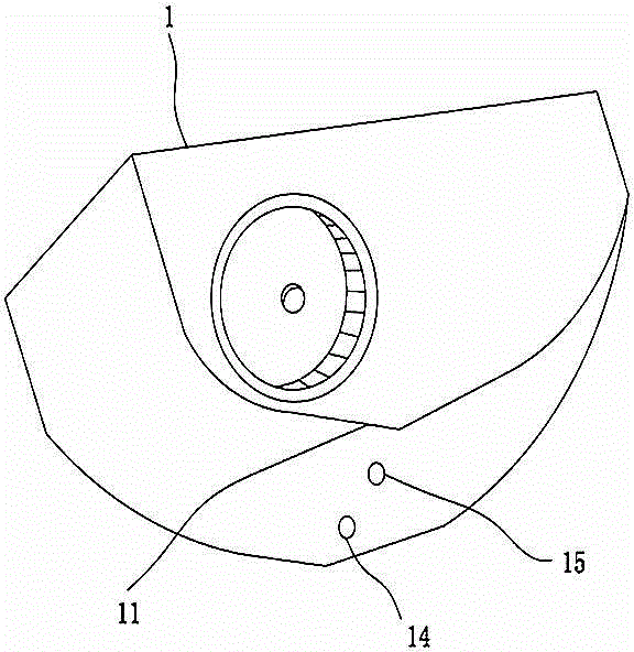 Centrifugal-type oil smoke purifying air blower