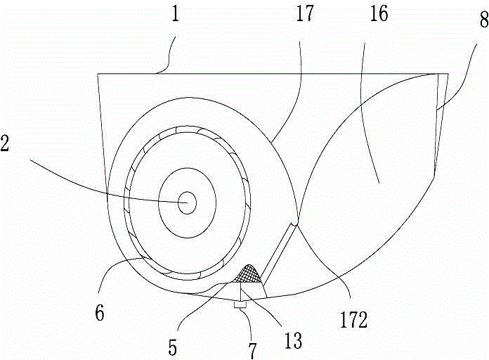 Centrifugal-type oil smoke purifying air blower