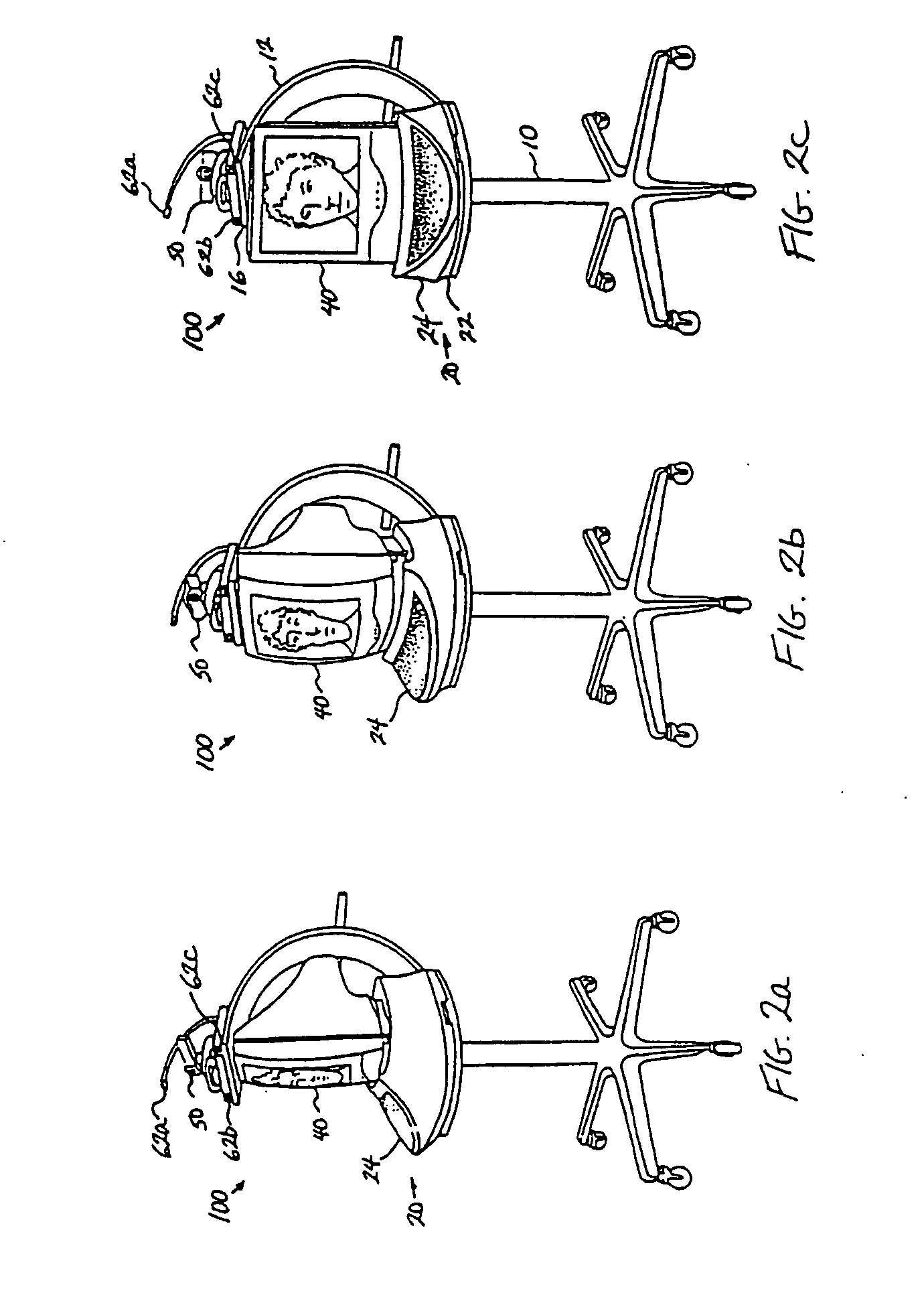 Teleconferencing robot with swiveling video monitor