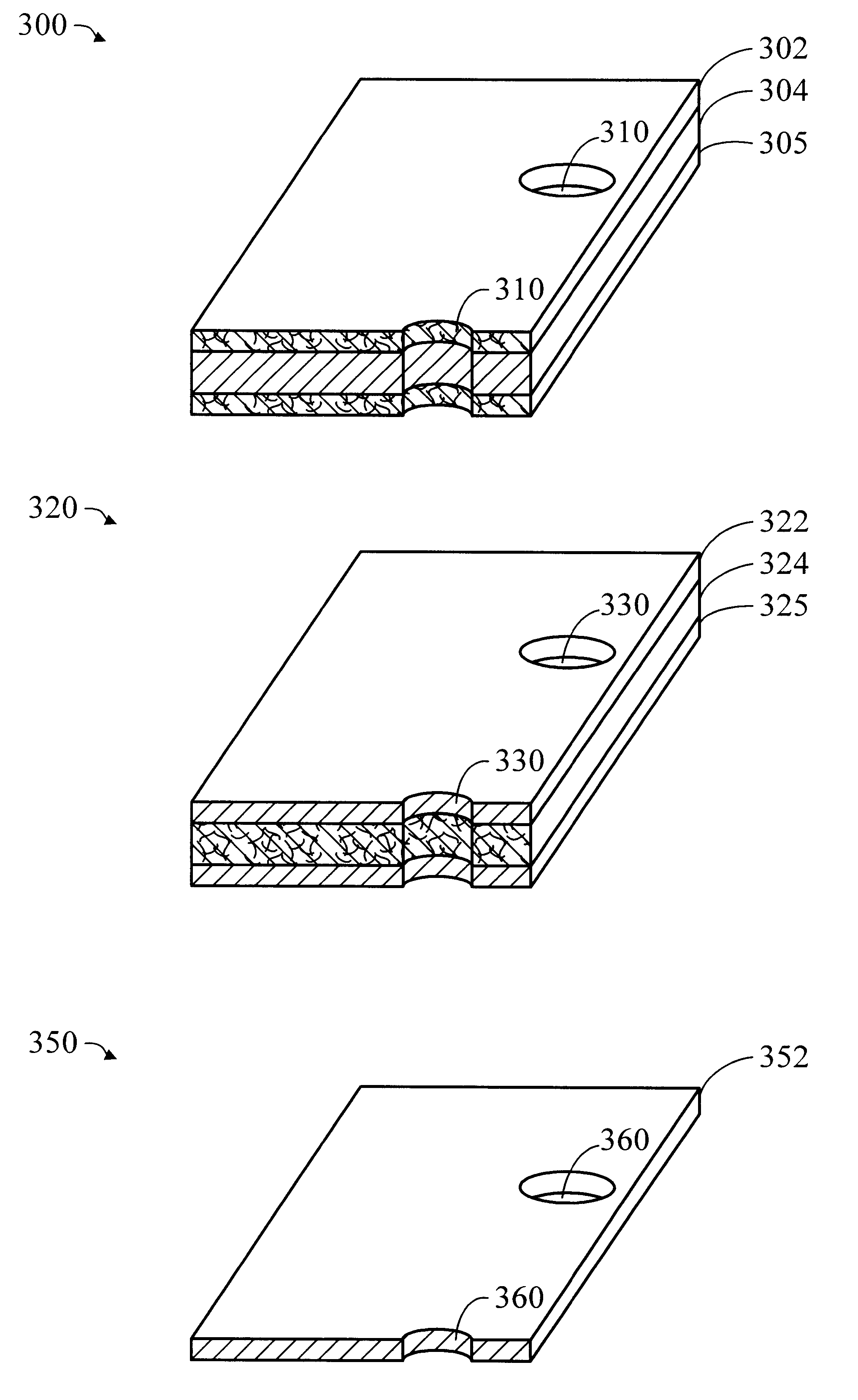 Low CTE power and ground planes