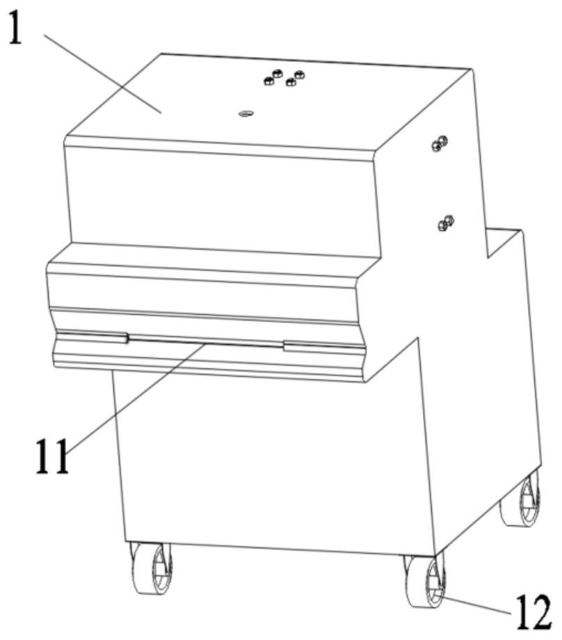 Waste mask recycling and treating device for public places