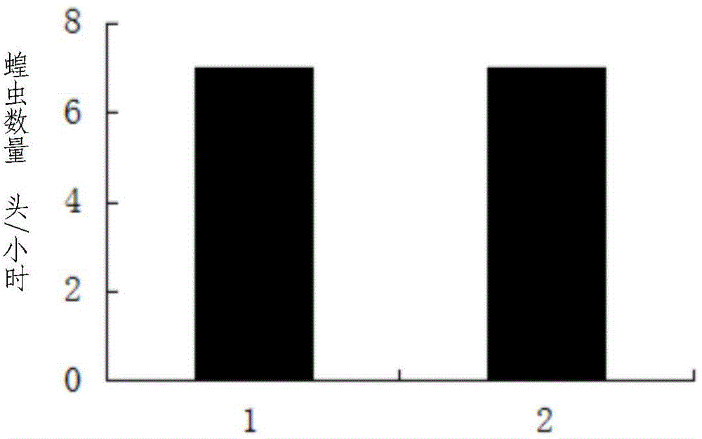 Automatic monitoring device and method for locusta migratoria manilensis nymphs