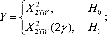 Method for defending frequency spectrum detection data falsification attack and in cognitive wireless network