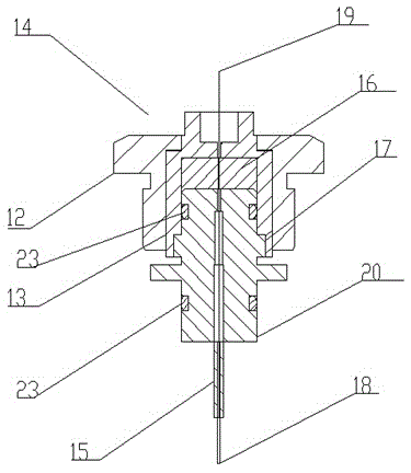 Technology for plating carbon film on surface of capillary glass tube