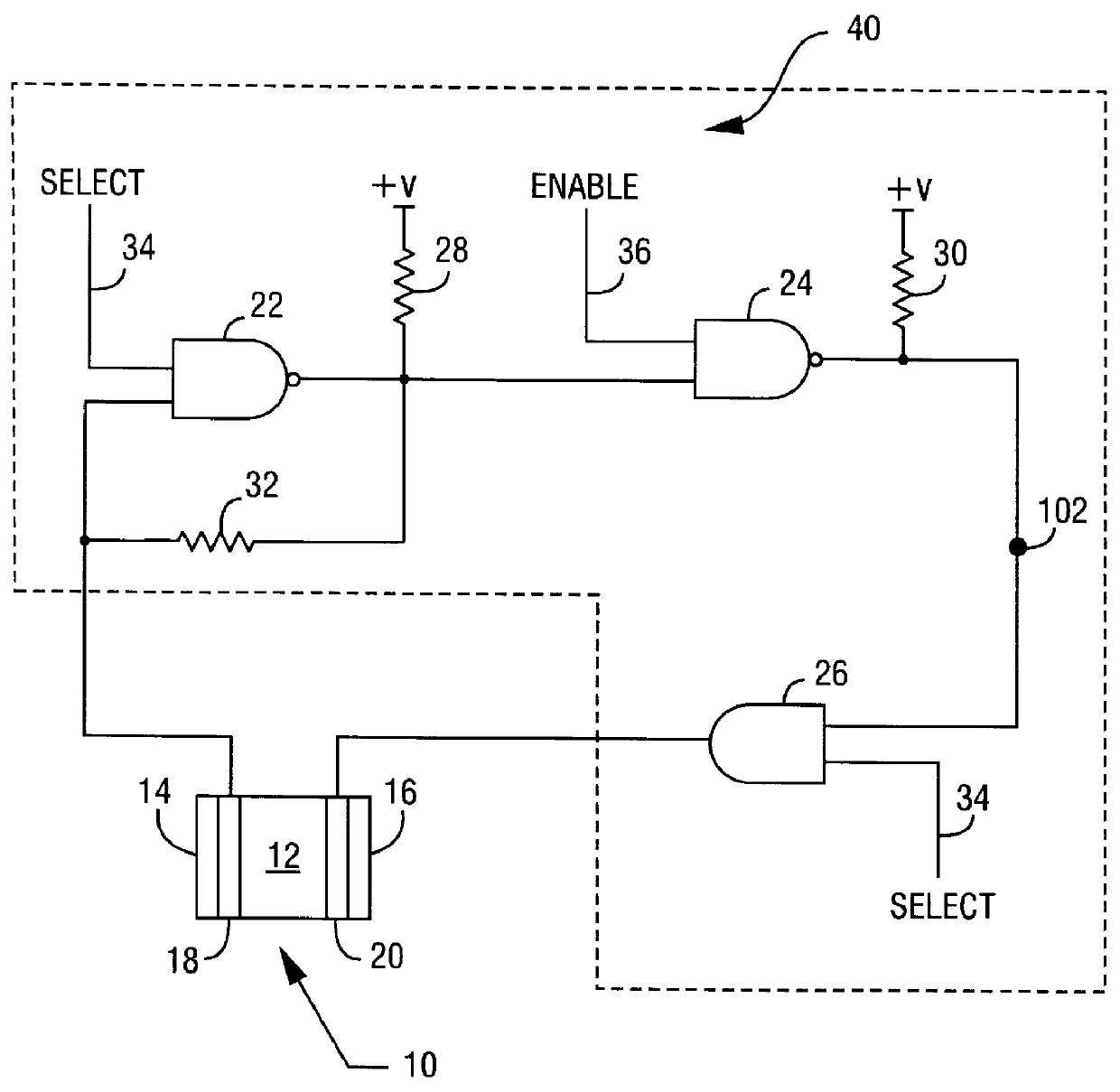 High frequency measuring circuit