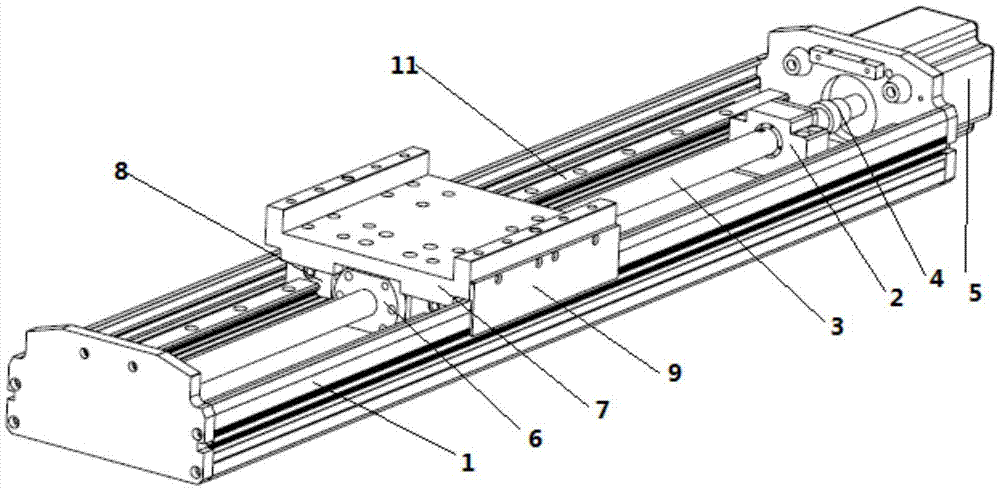 Automatic detection device for releasing force of hand automobile seat lock and sliding force of slide rail