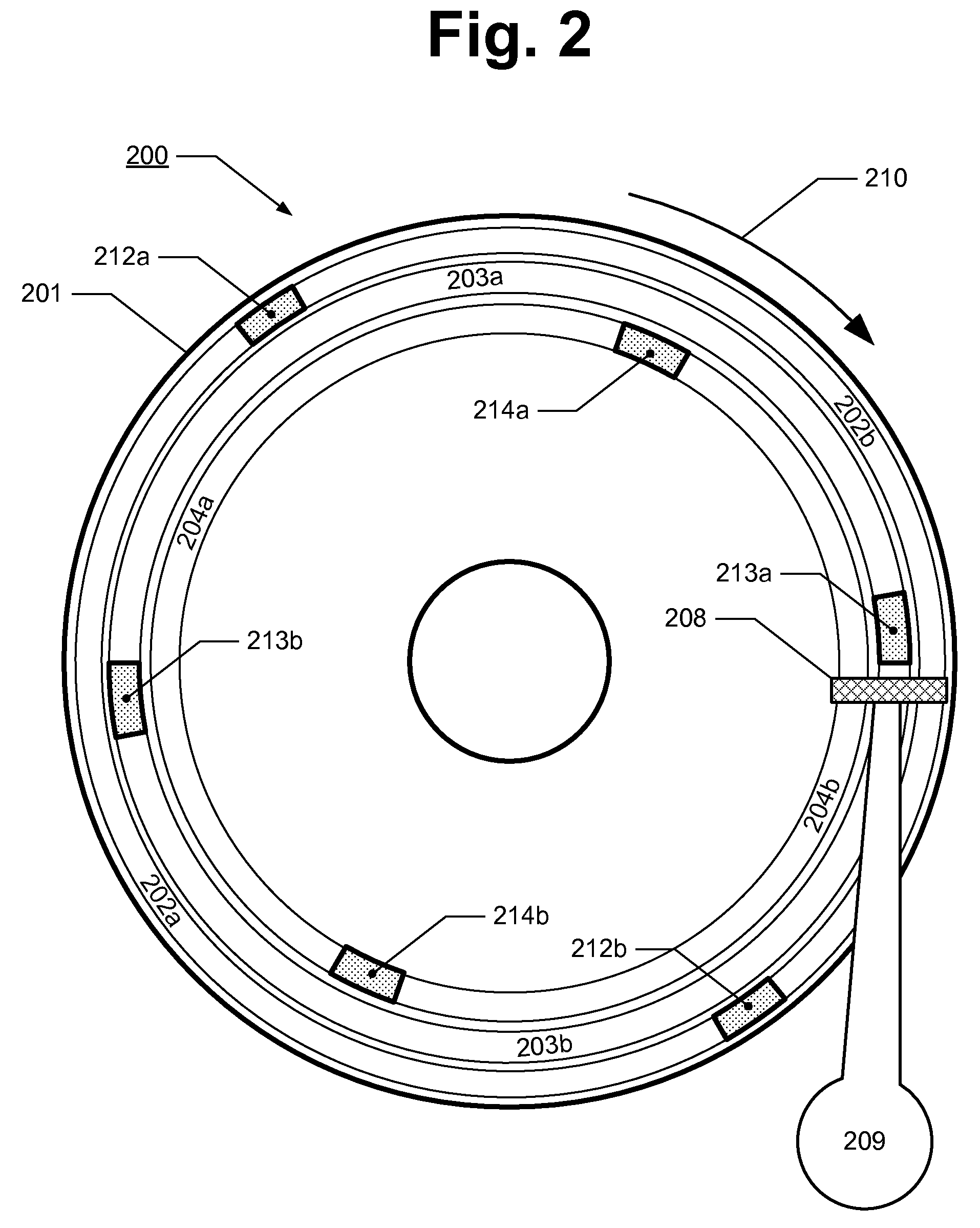 Servo design in data storage media