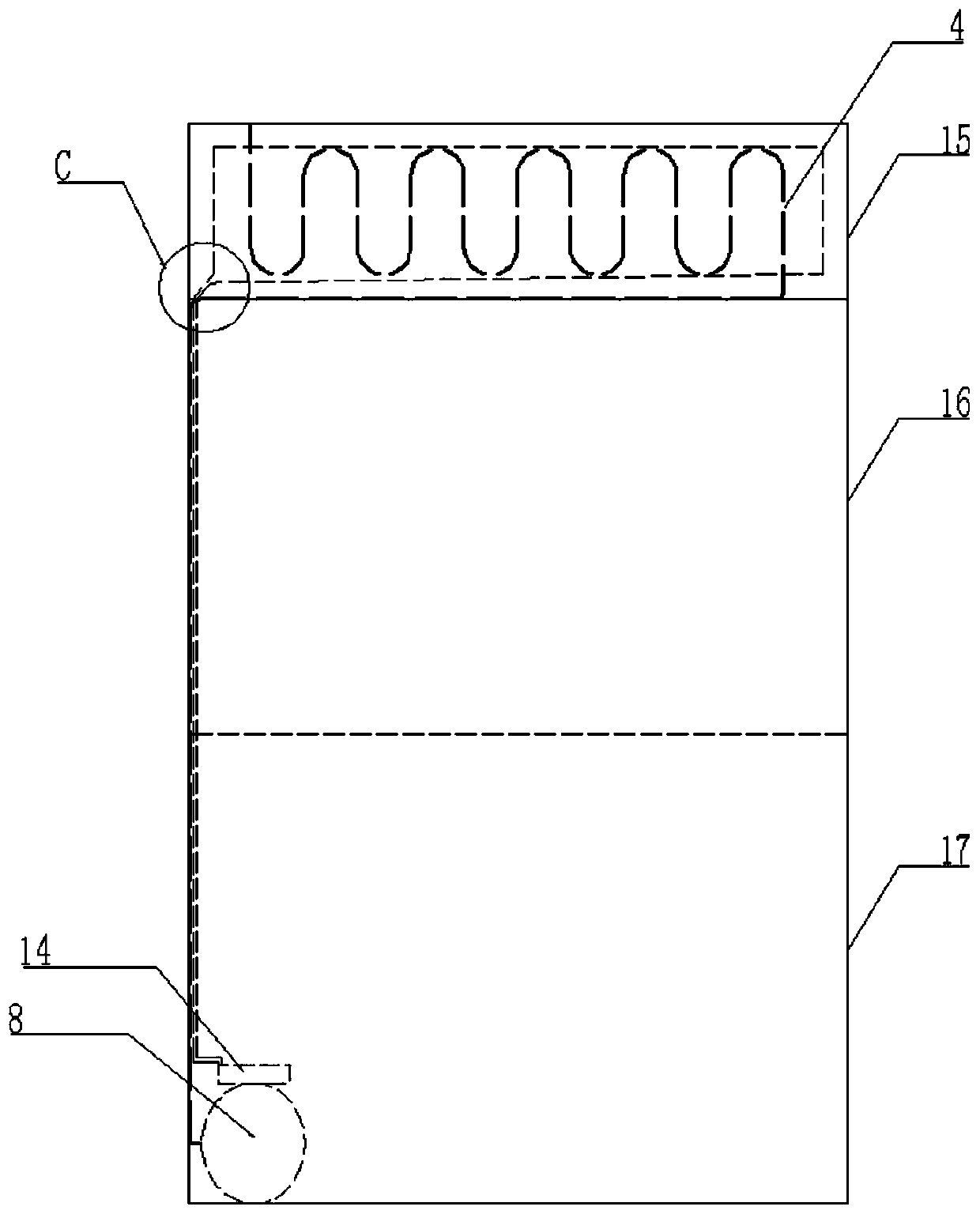 Refrigerator with unfreezing function and unfreezing storage method