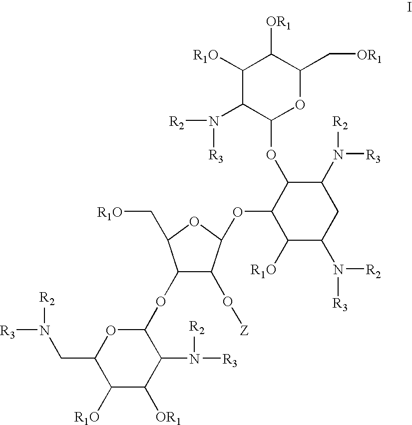 Antimicrobial 2-deoxystreptamine compounds