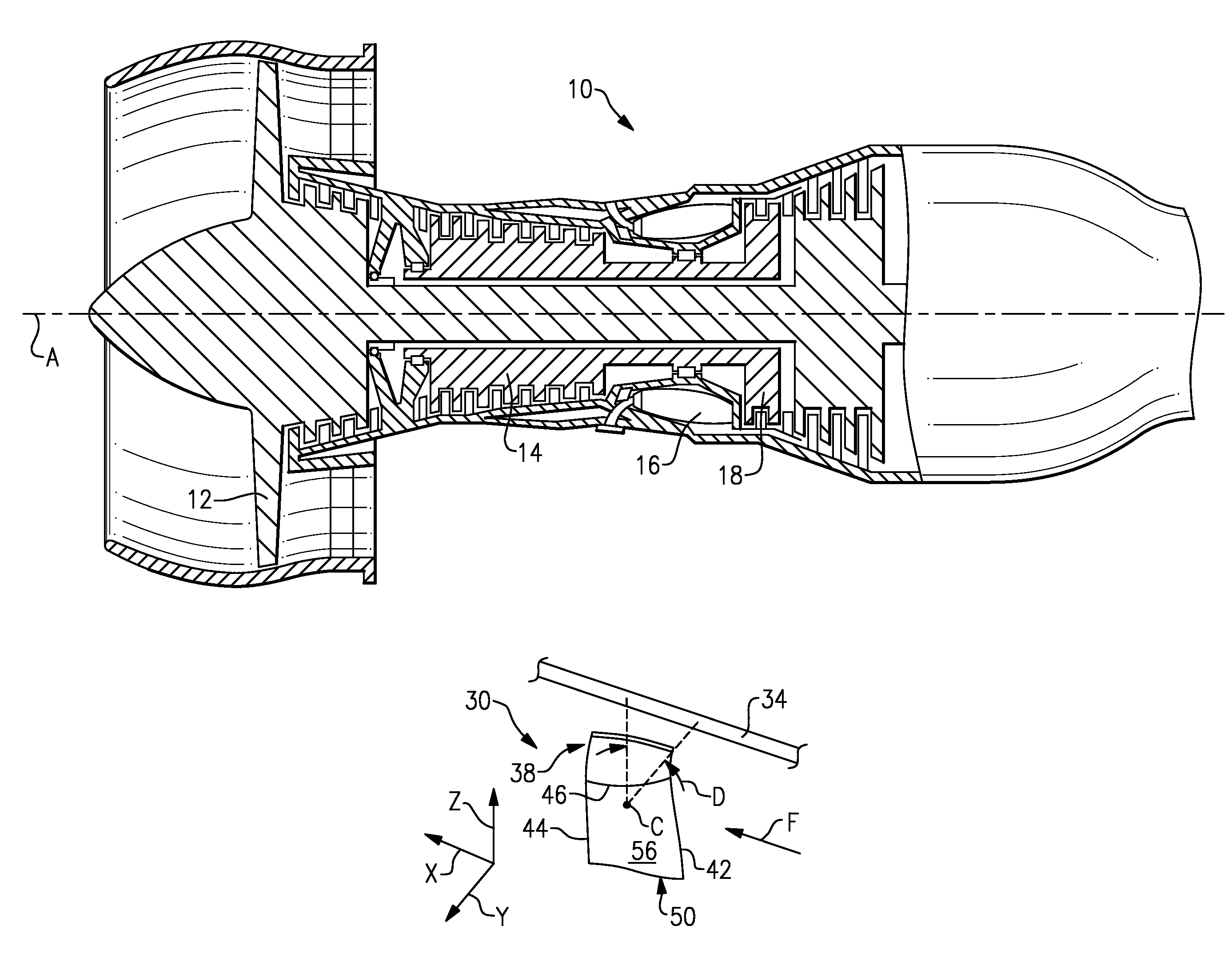 Gas turbine engine airfoil