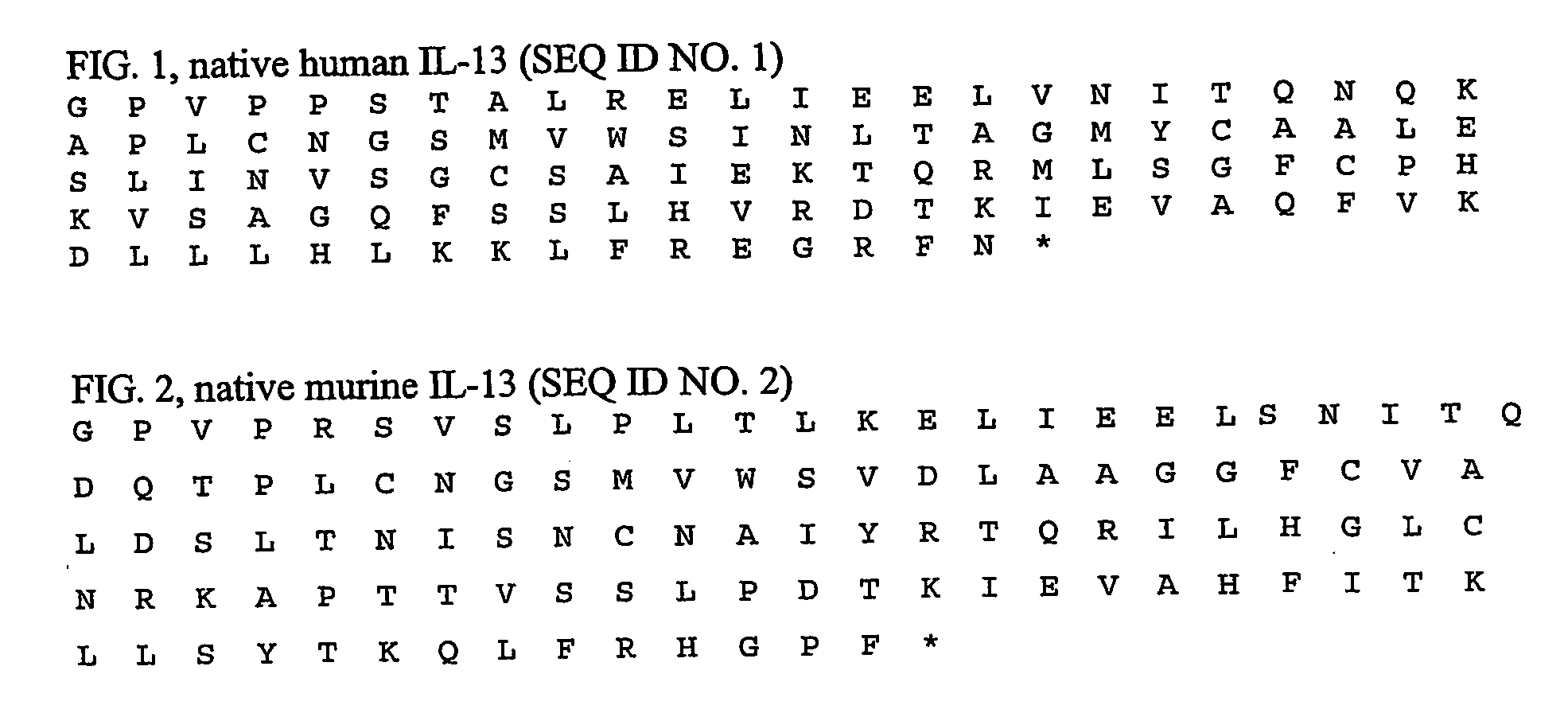 Immunogenic composition comprising an il-13 element and t cell epitopes, and its therapeutic use