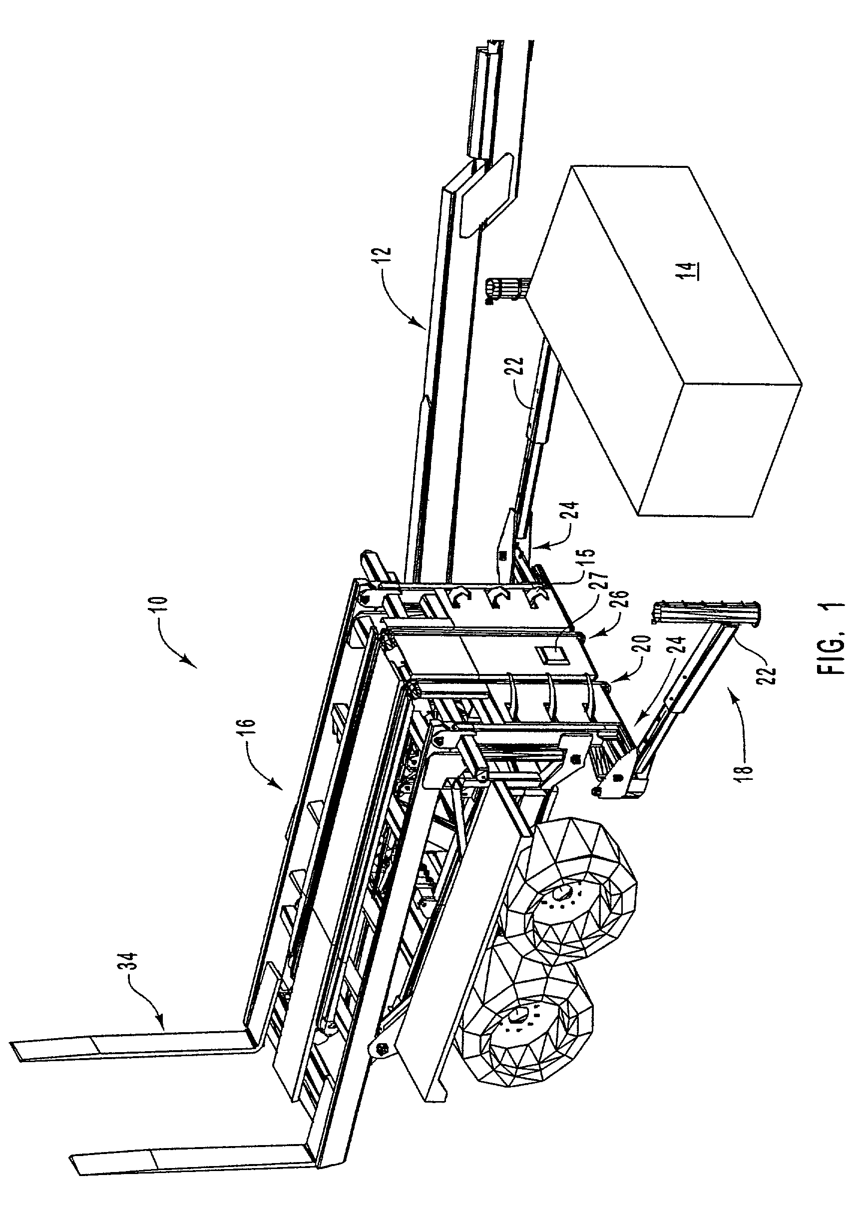 Hay bale stacker