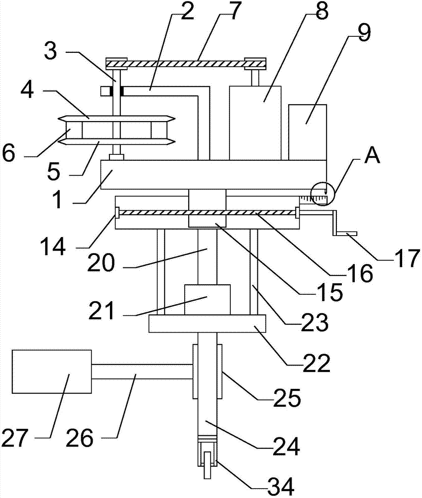 Precise girdling device for fruit trees