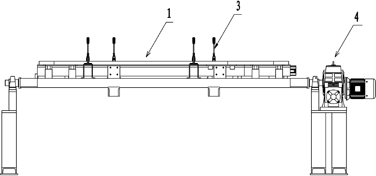 Clamping operation workbench for door frame combination welding and mounting