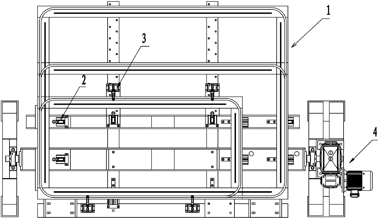 Clamping operation workbench for door frame combination welding and mounting