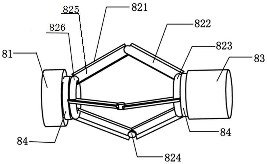 Hole reaming equipment and construction method of multi-branch anchorage system