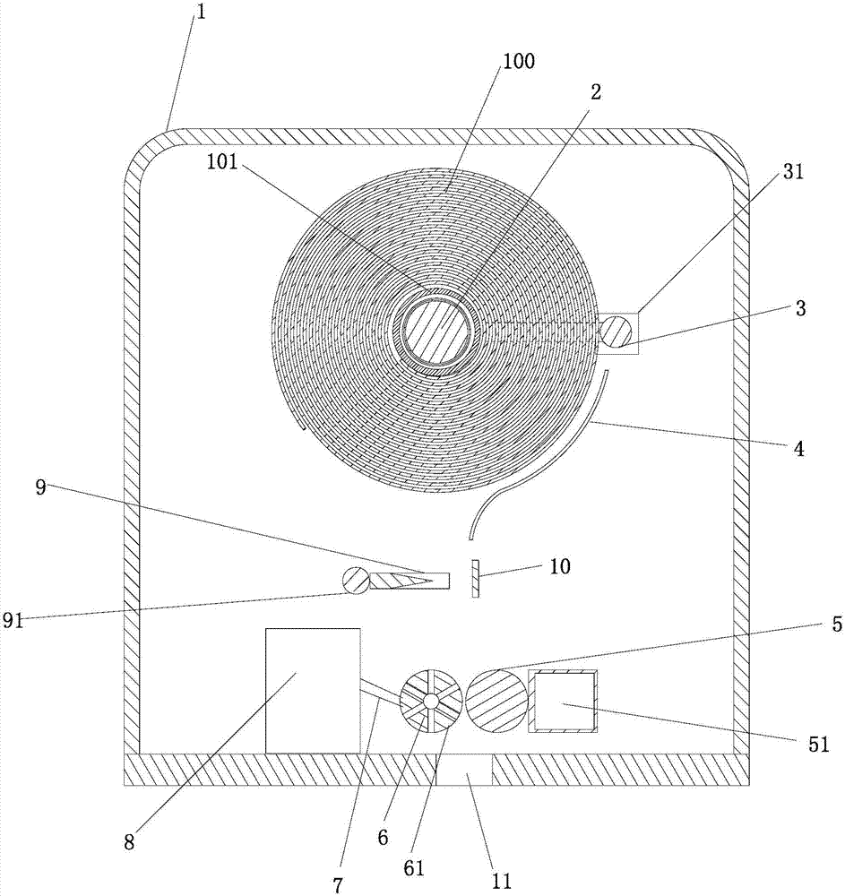 Electric tissue machine