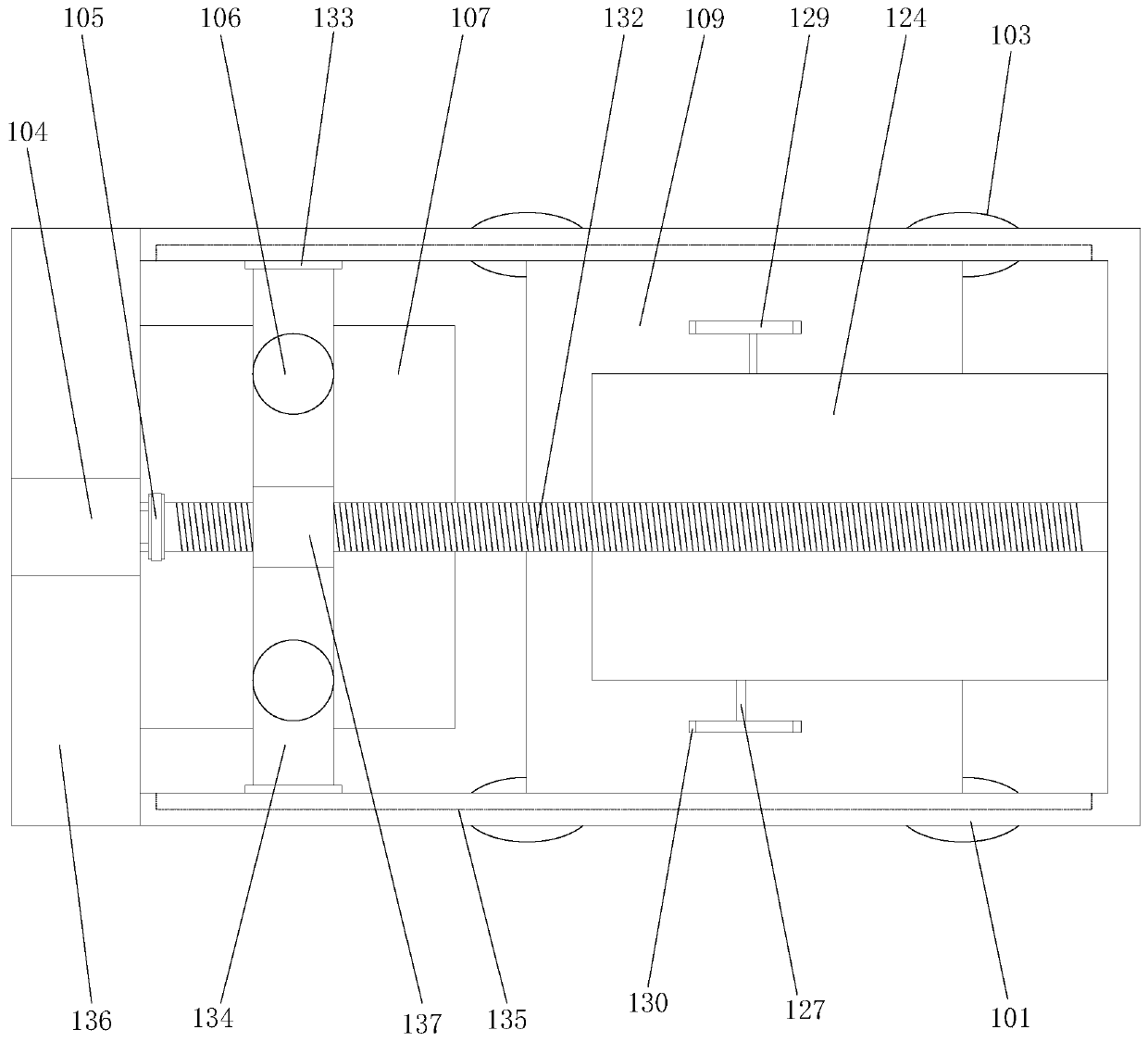 Assembly line type hot press molding system