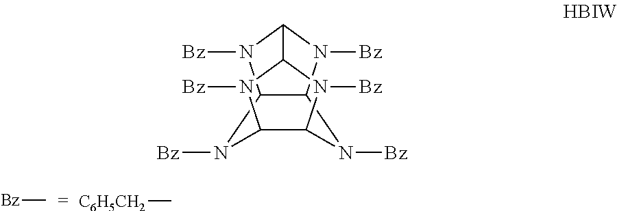 Catalitic synthesis of caged polynitramine compounds