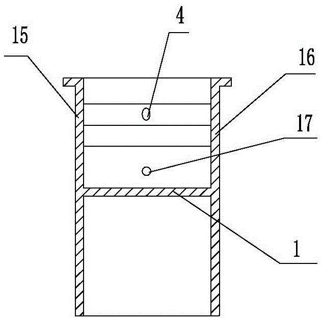 Treatment facility for comprehensively recycling excrements of high-rise building