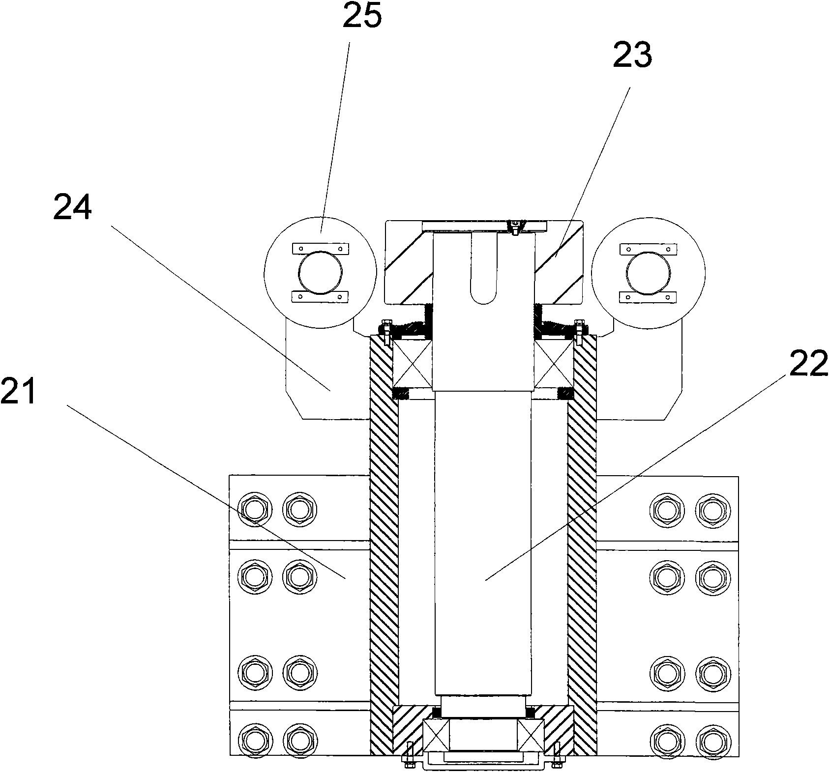 T-type material straightener