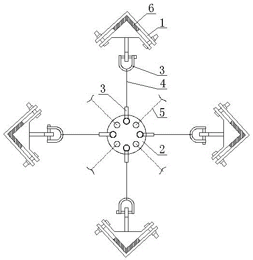 Steel tower operation steering combination device