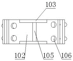 Steel tower operation steering combination device