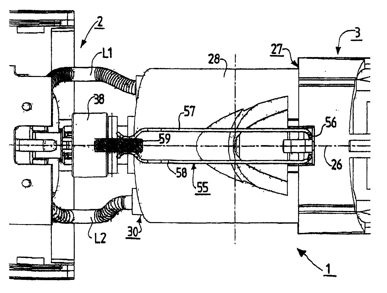 Personal care apparatus with an automatically pivotable head part