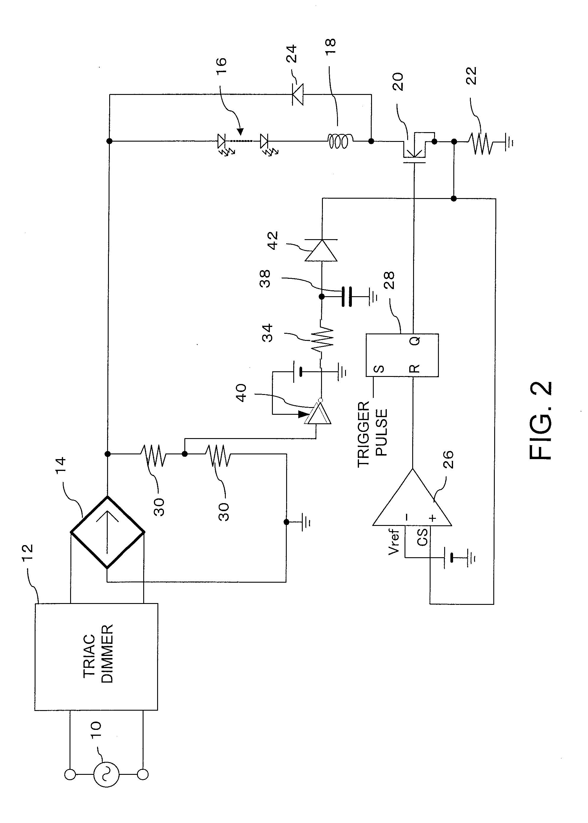 LED dimmer circuit