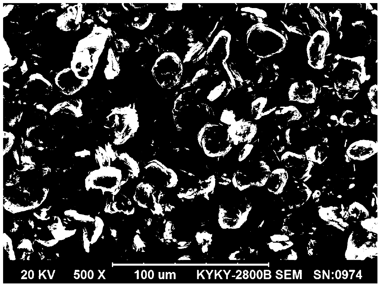 Synthetic graphite negative electrode material for lithium ion battery and preparation method as well as application thereof