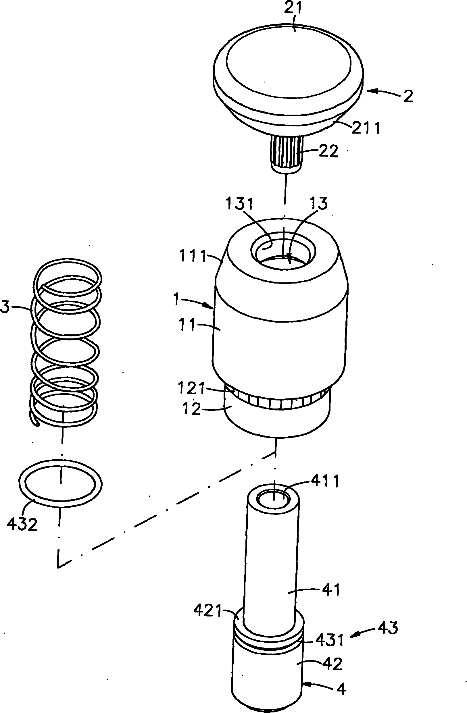 Fixed bolt