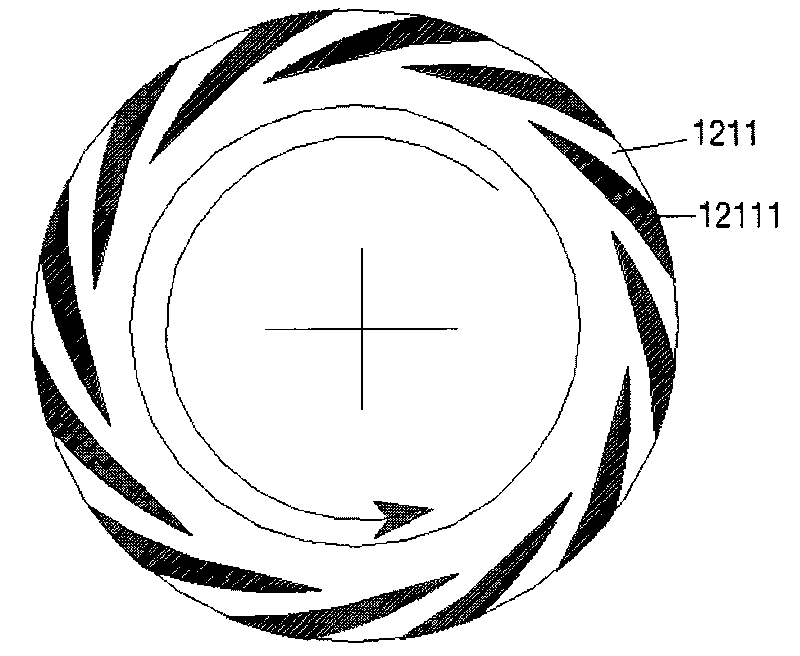 Dry gas sealing device for technical screw compressor and application system thereof