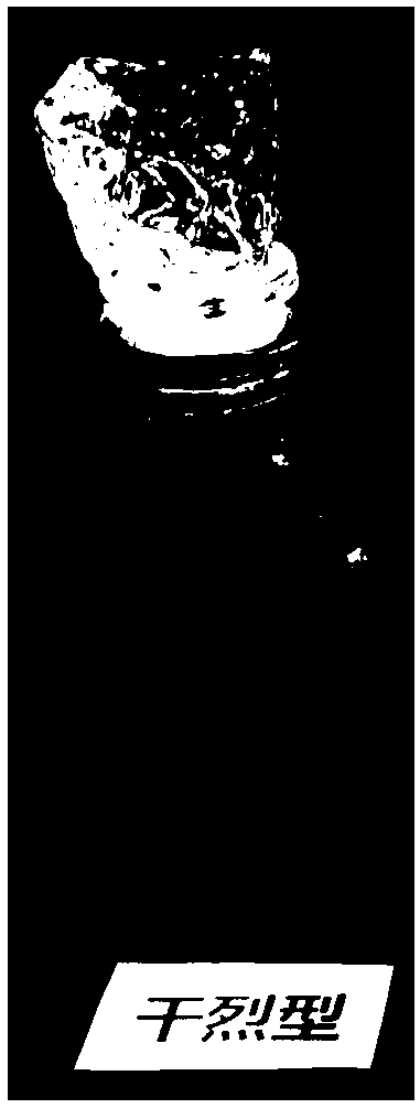 Dry strong high flavonoid cider and preparation method thereof