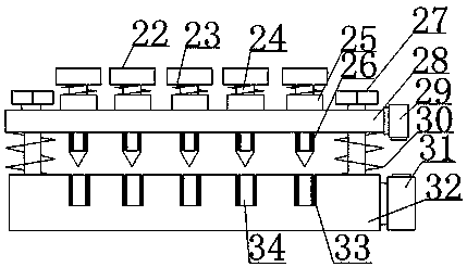 Safety warning device for electromechanical equipment