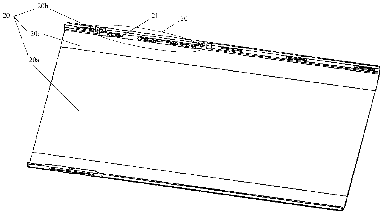 A side button fixing structure and mobile terminal